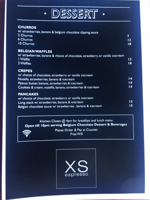 Menu photo 2 XS Espresso Wetherill Park, NSW Menu photo 2 XS Espresso Wetherill Park, NSW