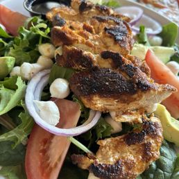 Blackened chicken and avocado salad special Blackened chicken and avocado salad special
