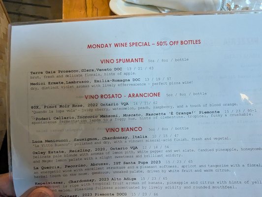 Menu photo 2 Pizzeria Libretto Toronto, ON