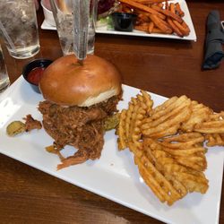 The Carriage House - Pulled pork sandwich