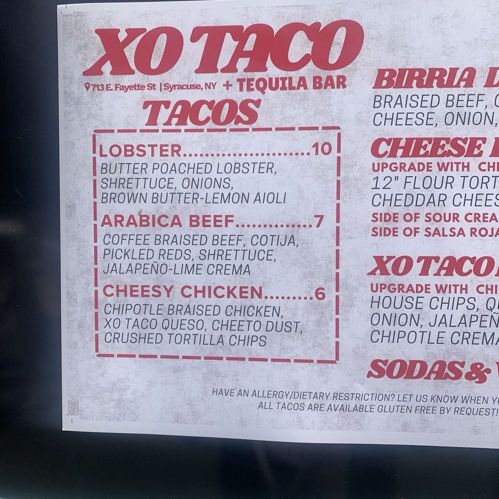 XO Taco - We got the beef tacos. - Tacos Near Me - Syracuse, New York XO Taco - We got the beef tacos. - Tacos Near Me - Syracuse, New York