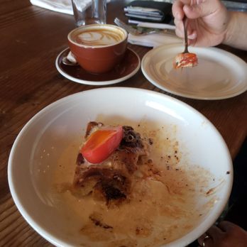 Gjelina - New Persimmon Bread Pudding - New American Near Me - Venice, California Gjelina - New Persimmon Bread Pudding - New American Near Me - Venice, California