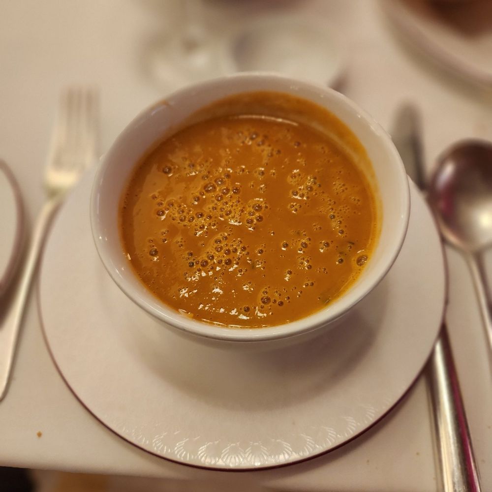 J Sheekey - Seafood bisque - Seafood Near Me - London, XGL J Sheekey - Seafood bisque - Seafood Near Me - London, XGL