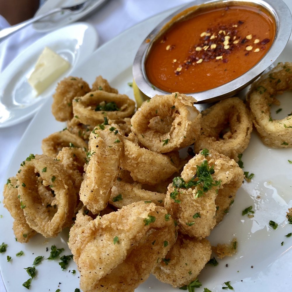 Bistro 46 - calamari - New American Near Me - Morristown, New Jersey