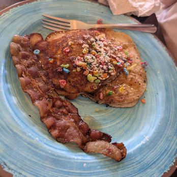 Atticus Cafe - Kids meal with fruity pebbles - Breakfast & Brunch Near Me - Anaheim, California Atticus Cafe - Kids meal with fruity pebbles - Breakfast & Brunch Near Me - Anaheim, California