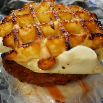 White Castle - Apocalyptic waffle slider. It's spicy. It's really good! - Burgers Near Me - Columbus, Ohio