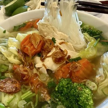 Pho Queen - Chicken Noodle Soup with veggies is delicious - Vietnamese Near Me - Pleasanton, California Pho Queen - Chicken Noodle Soup with veggies is delicious - Vietnamese Near Me - Pleasanton, California