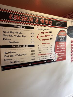 Menu photo 1 Emma's BBQ Seattle, WA