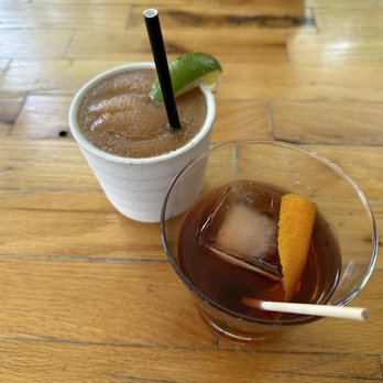 The Southerner - Pineapple express slushie (strong!) and old fashioned - Southern Near Me - Saugatuck, Michigan