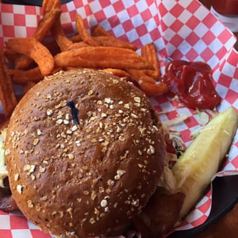 Oscar's Cafe - My own bill burger with avocado and bacon! - Mexican Near Me - Springdale, Utah