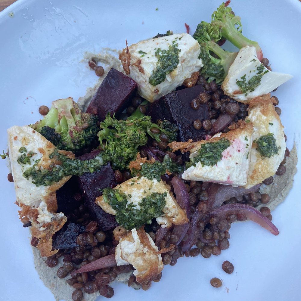 Loco Tulum - Tofu salad. So much flavor!! - Mediterranean Near Me - Tulum, ROO Loco Tulum - Tofu salad. So much flavor!! - Mediterranean Near Me - Tulum, ROO