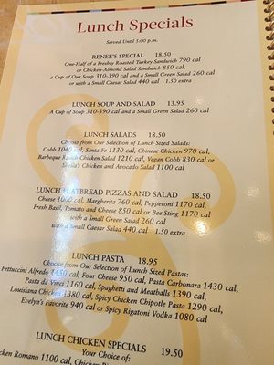 Menu photo 1 The Cheesecake Factory Glendale, CA Menu photo 1 The Cheesecake Factory Glendale, CA