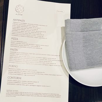 Il Carciofo - Opening night menu - Italian Near Me - Chicago, Illinois Il Carciofo - Opening night menu - Italian Near Me - Chicago, Illinois