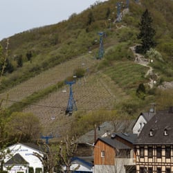 Sesselbahn Boppard - Aussicht während der Fahrt