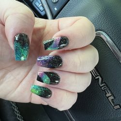 Lush Beauty Bar - Galaxy nails by Lush Beauty Bar