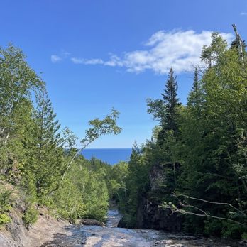 Ray Berglund State Wayside - View from Onion River - Hiking Near Me - Tofte, Minnesota Ray Berglund State Wayside - View from Onion River - Hiking Near Me - Tofte, Minnesota