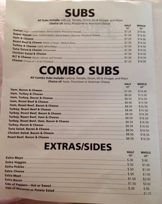 Menu photo 3 Mother's Subs Harrisburg, PA Menu photo 3 Mother's Subs Harrisburg, PA