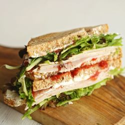 Savannah's Food - The Beverly Hills turkey goat cheese sandwich