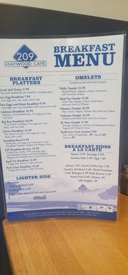 Menu photo 1 Haywood 209 Cafe Waynesville, NC Menu photo 1 Haywood 209 Cafe Waynesville, NC