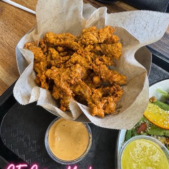 Farm Plates - Gf Crispy Oyster Mushrooms - Sandwiches Near Me - Rancho Cordova, California
