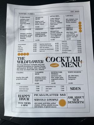 Menu photo 6 The Wildflower Sanford, FL