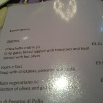 Poldino's - Menu for starters. I ordered the Brushetta. Notice the price, and then look at my receipt on the nex photo! - Italian Near Me - Aberdeen, ABE Poldino's - Menu for starters. I ordered the Brushetta. Notice the price, and then look at my receipt on the nex photo! - Italian Near Me - Aberdeen, ABE