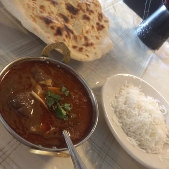 Nola Desi Kitchen - The beef nihari, basmati rice, and a HUGE naan! - Indian Near Me - Kenner, Louisiana