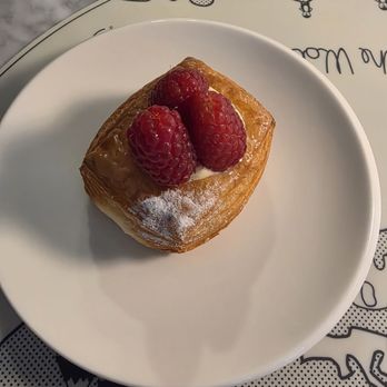 Paris Baguette - My son's first choice was served in his style: raspberry mini pie. - Bakeries Near Me - Bellevue, Washington Paris Baguette - My son's first choice was served in his style: raspberry mini pie. - Bakeries Near Me - Bellevue, Washington