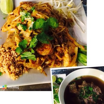 Nom Nom Noodles - Pad Thai (actually this is Tai good) and pho. - Vietnamese Near Me - Houston, Texas