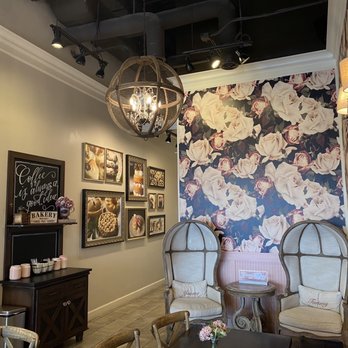 Yummy Tummy Bakery Valley Ranch - Seating area and coffee station. - Patisserie/Cake Shop Near Me - New Caney, Texas Yummy Tummy Bakery Valley Ranch - Seating area and coffee station. - Patisserie/Cake Shop Near Me - New Caney, Texas