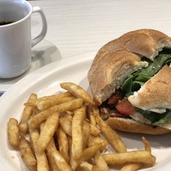 Town Cafe - Double egg BLT on a roll