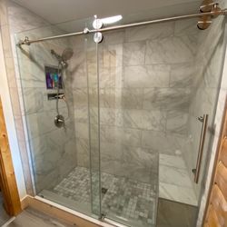 Olive Branch Builders - Tile shower by olive branch builders