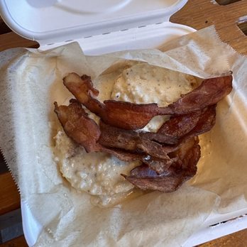 Callen's Restaurant - $23 for the equivalent of gas station B&G. And some cremated bacon. - New American Near Me - Coupeville, Washington Callen's Restaurant - $23 for the equivalent of gas station B&G. And some cremated bacon. - New American Near Me - Coupeville, Washington