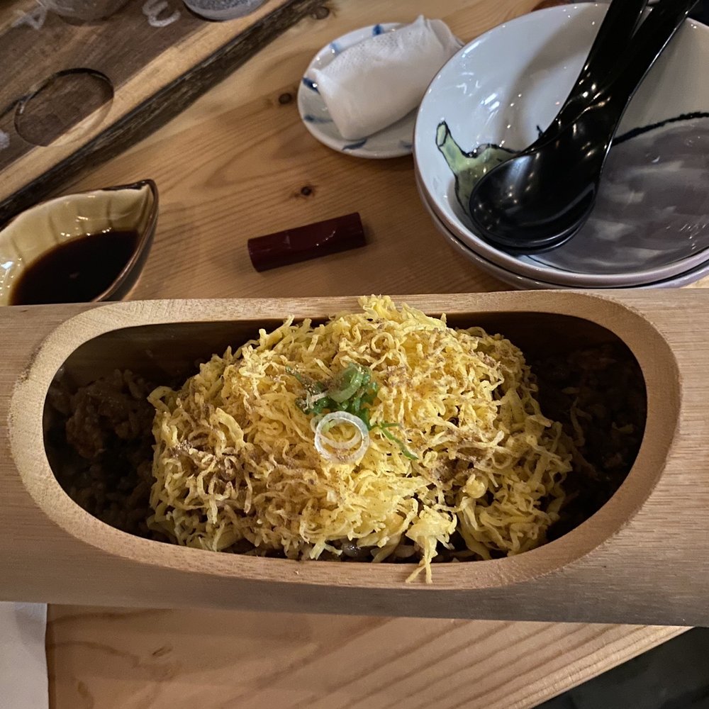 Sake Dining HASHIGO by Zakkushi - Eel fried rice - Japanese Near Me - Vancouver, British Columbia Sake Dining HASHIGO by Zakkushi - Eel fried rice - Japanese Near Me - Vancouver, British Columbia