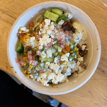 CAVA - Build your own bowl with harissa chicken, greens and grains, and lots of toppings! - Mediterranean Near Me - Encinitas, California CAVA - Build your own bowl with harissa chicken, greens and grains, and lots of toppings! - Mediterranean Near Me - Encinitas, California
