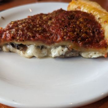 Chicago's Pizza - Sausage and Mushroom Deep Dish - Pizza Near Me - Chicago, Illinois