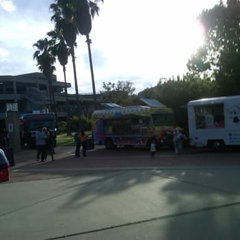 Moveable Feast - a food truck and people walking around - Food Trucks Near Me - Santa Clara, California