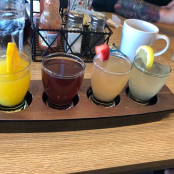 Broken Yolk Cafe - Mimosa flight - Breakfast & Brunch Near Me - Meridian, Idaho