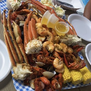 StingRay's Seafood - Seafood platter for three - Seafood Near Me - Tybee Island, Georgia StingRay's Seafood - Seafood platter for three - Seafood Near Me - Tybee Island, Georgia