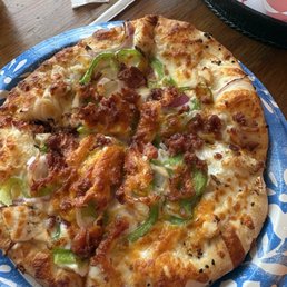 White Chicken Bacon Pizza