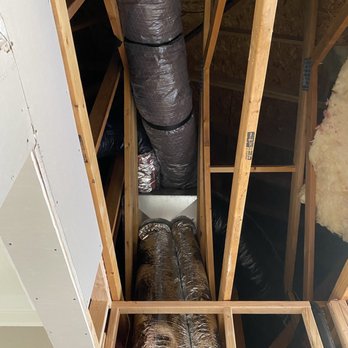 Azhvac - New ductwork install on house remodel. - Heating & Air Conditioning/HVAC Near Me - Peoria, Arizona