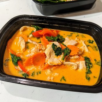 Shai Karr Eatery - Shai Karr Curry. Tofu, chicken, beef, or shrimp. Similar to red curry combined with panang curry. $12.50. Includes rice and kale salad. - Thai Near Me - Marietta, Georgia