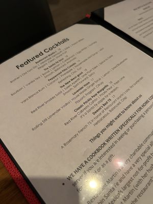 Menu photo 1 Restaurant Martin Santa Fe, NM