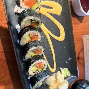 Buck & Rider - Amarillo Salmon Roll - Seafood Near Me - Phoenix, Arizona Buck & Rider - Amarillo Salmon Roll - Seafood Near Me - Phoenix, Arizona