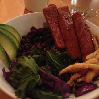 Field to Fork - The protein bowl with citrus glazed tempeh! - Breakfast & Brunch Near Me - Sheboygan, Wisconsin Field to Fork - The protein bowl with citrus glazed tempeh! - Breakfast & Brunch Near Me - Sheboygan, Wisconsin