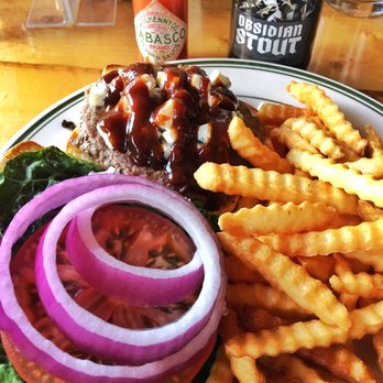 Long Rifle Lodge - Blue cheese burger 14.95. 6/17/17 - Desserts Near Me - Glacier View, Alaska Long Rifle Lodge - Blue cheese burger 14.95. 6/17/17 - Desserts Near Me - Glacier View, Alaska