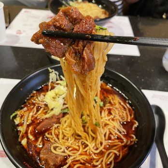 Mian - Spicy beef noodle soup - Szechuan Near Me - San Gabriel, California Mian - Spicy beef noodle soup - Szechuan Near Me - San Gabriel, California