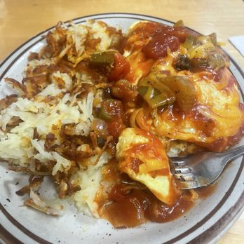 Ole's Waffle Shop - Spanish omelet with hash browns - Diners Near Me - Alameda, California Ole's Waffle Shop - Spanish omelet with hash browns - Diners Near Me - Alameda, California