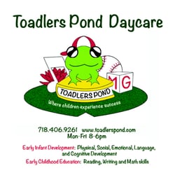 Toadlers Pond Daycare - Welcome to our Pond