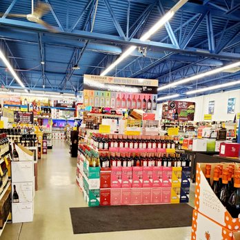 Outlet Liquor - a wide view of a grocery store - Beer, Wine & Spirits Near Me - Depew, New York